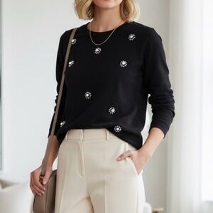 Banana republic Crystal pullover